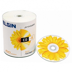 CD-R Elgin printable 100 uni.
