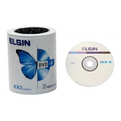DVD-R Gravável Elgin 100 Uni.