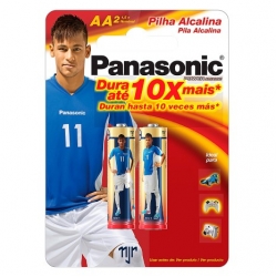 PILHA ALCALINA AA PANASONIC