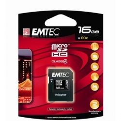 Cartão de Memoria MICROSD EMTEC 16GB