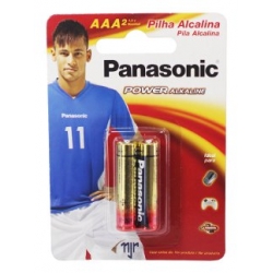 PILHA ALCALINA AAA PANASONIC